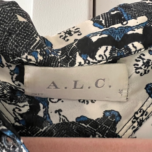 A.L.C. Silk Top - Picture 3 of 3